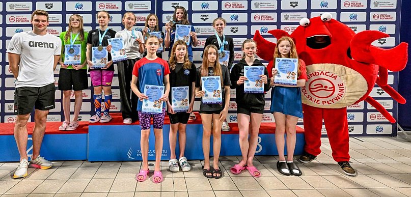 Młodzi pływacy z Kutna na medal w Łodzi: Lenarczyk, Ziółkowska i Kotkowski