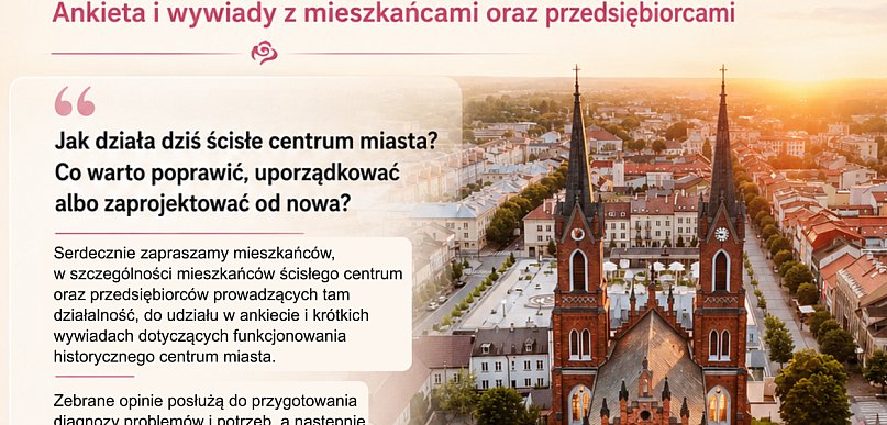 Co poprawić lub zaprojektować od nowa w centrum Kutna? Zabierz głos