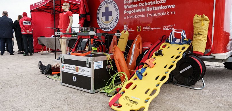 Łódzkie dla bezpieczeństwa. Milion na sprzęt dla ratowników wodnych