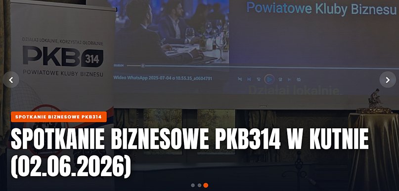 Mogę dać – Szukam. 2 czerwca Śniadanie Biznesowe PKB314