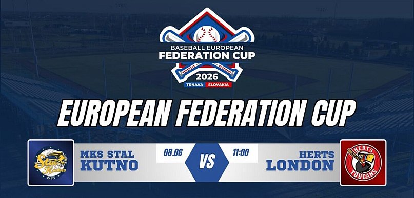 Drużyna MKS Stal Kutno wystąpi w European Federation Cup 2026