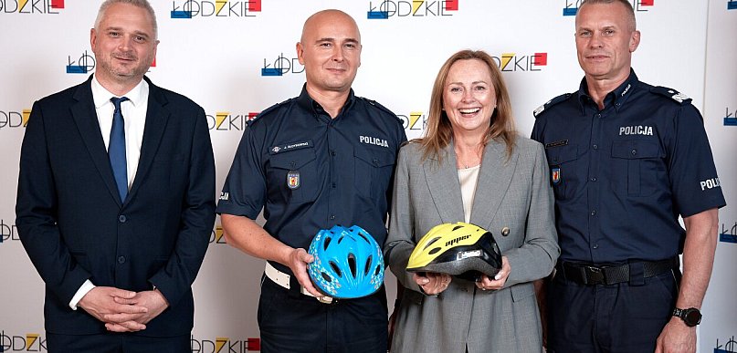 Łódzkie dla bezpieczeństwa. Kupujemy 10 tysięcy kasków dla dzieci i młodzieży