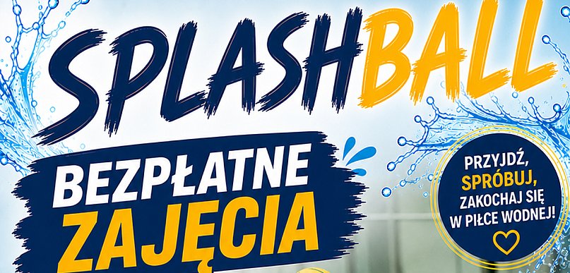 Zamiast smartfona – basen i piłka! Ruszyły bezpłatne treningi Splashball w Kutnie