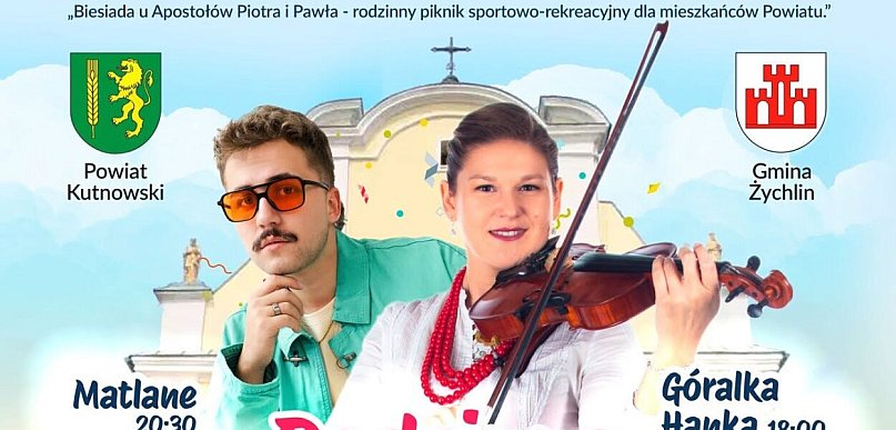 Rodzinna „Biesiada u Apostołów Piotra i Pawła” już 5 lipca w Żychlinie