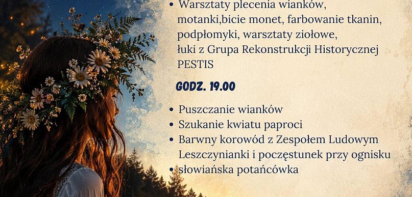 Zapraszamy na Obchody Nocy Świętojańskiej w Leszczynku!