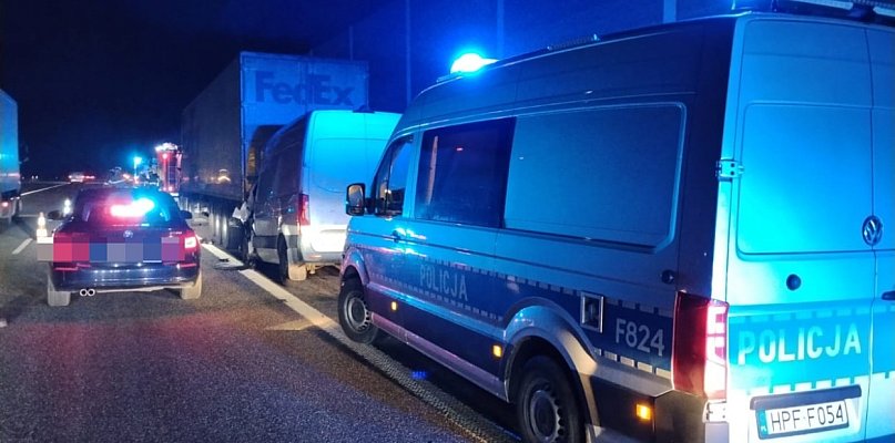 Tragiczny wypadek na A1 pod Kutnem. Jedna ofiara śmiertelna!