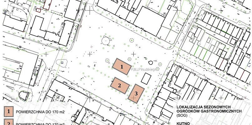 Trwa nabór wniosków o dzierżawę 3 miejsc na ogródki gastronomiczne