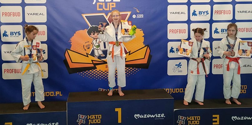 Judocy z Kutna wracają z medalami z X Hato Judo Cup