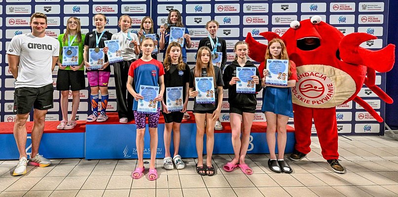 Młodzi pływacy z Kutna na medal w Łodzi: Lenarczyk, Ziółkowska i Kotkowski