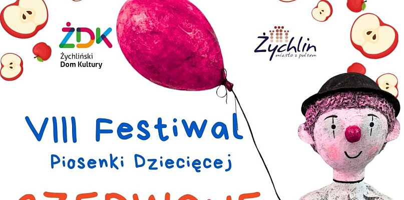 VIII Festiwal Piosenki Dziecięcej „Czerwone Jabłuszko” – zapraszamy młode talenty!