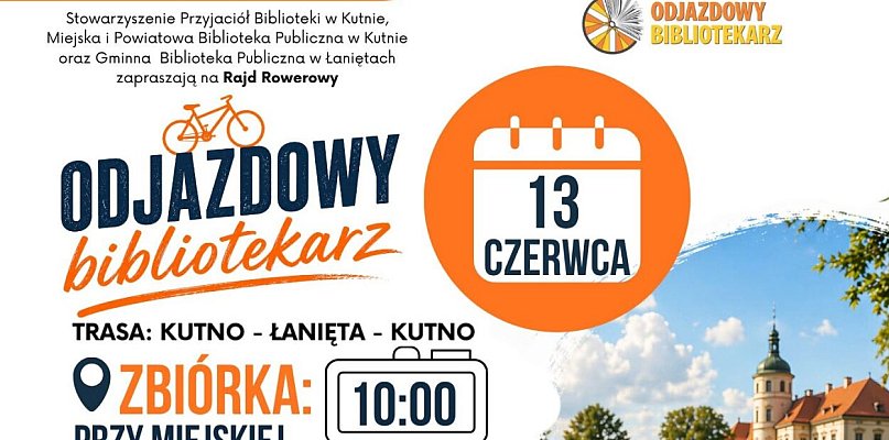 11. Rajd Rowerowy Odjazdowy Bibliotekarz już w sobotę