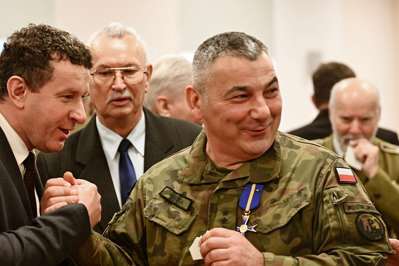 Wigilia żołnierzy 9 Łódzkiej Brygady Obrony Terytorialnej