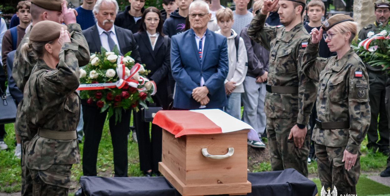 Kazimierz Szczepański "Wicher" spoczął z honorami wojskowymi