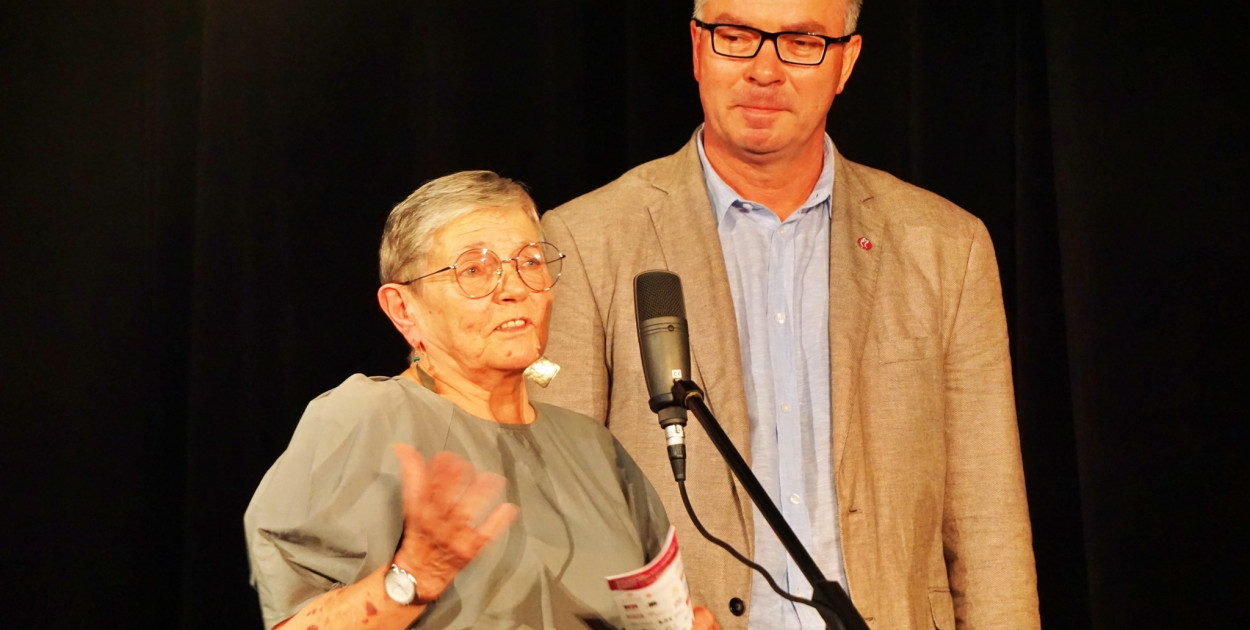 fot. Maria Wierzbicka szefowa SUTW i Mariusz Sikora prezydent Kutna fot. Urząd Miasta Kutna