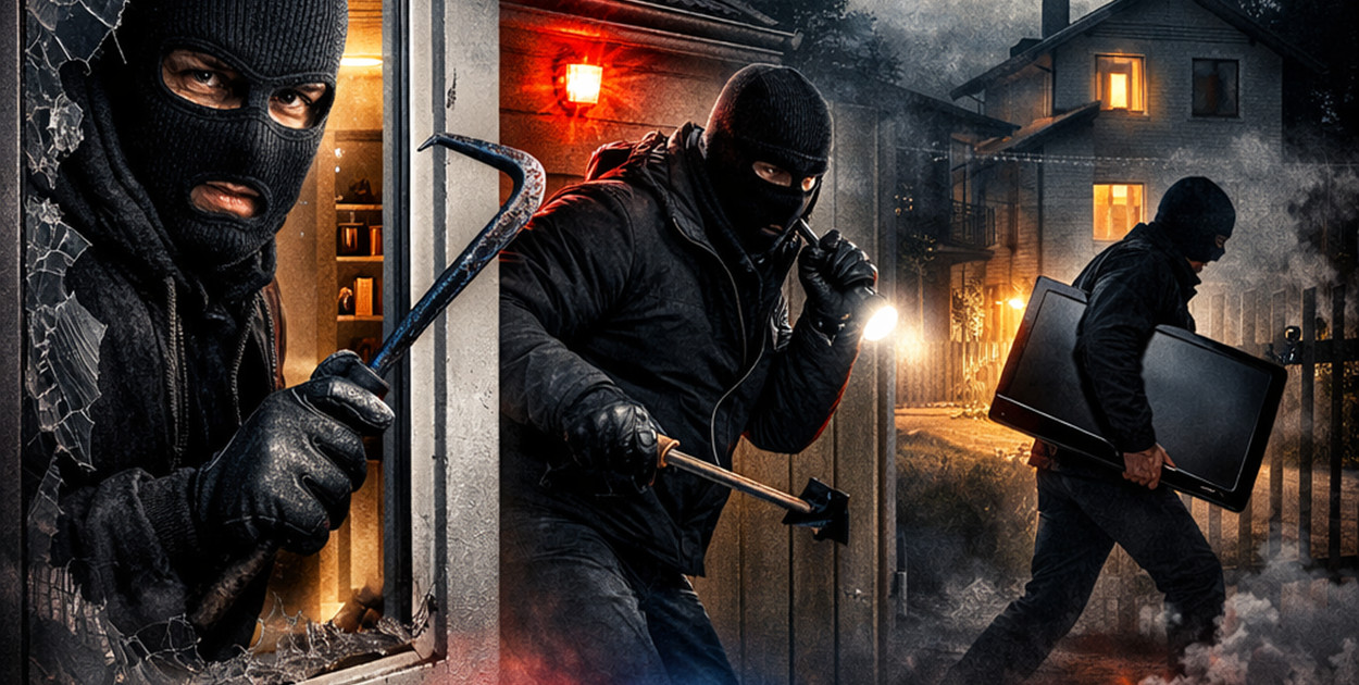 Plaga włamań w powiecie! Policja apeluje o czujność