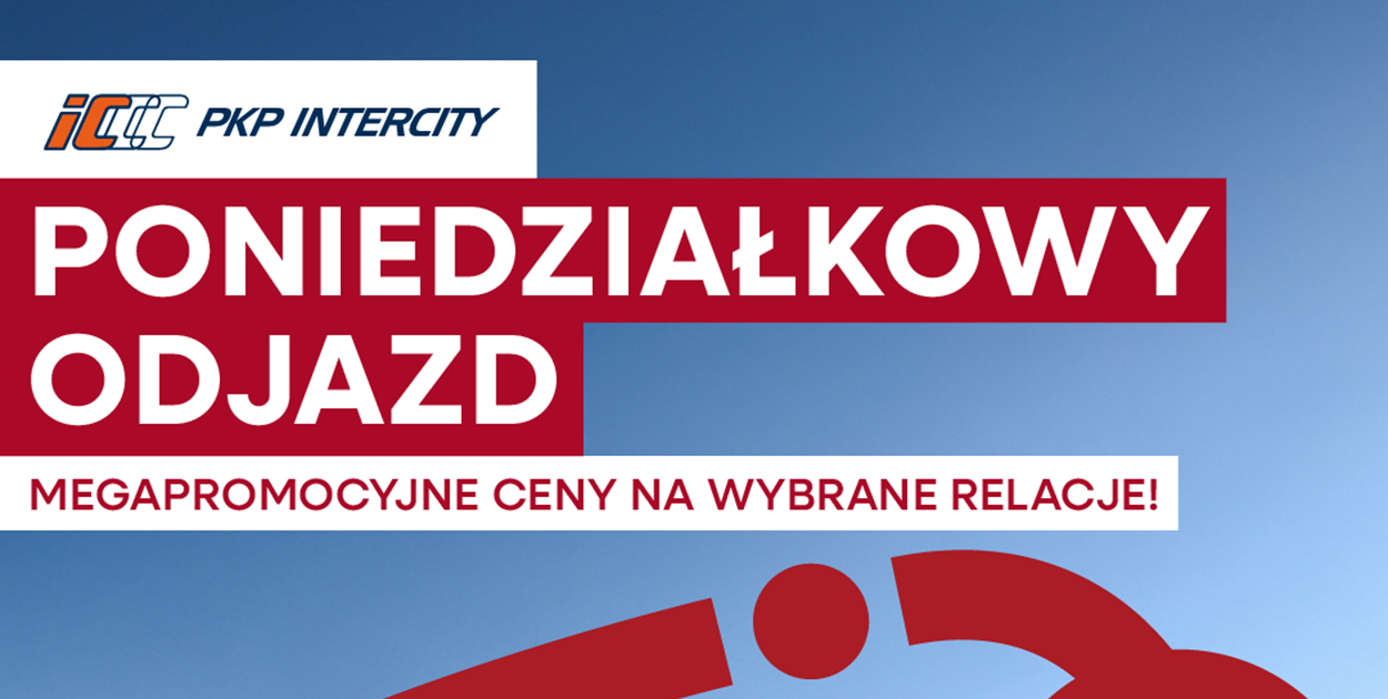 Poniedziałkowy odjazd z PKP INTERCITY! Tańsze bilety na połączenia w góry