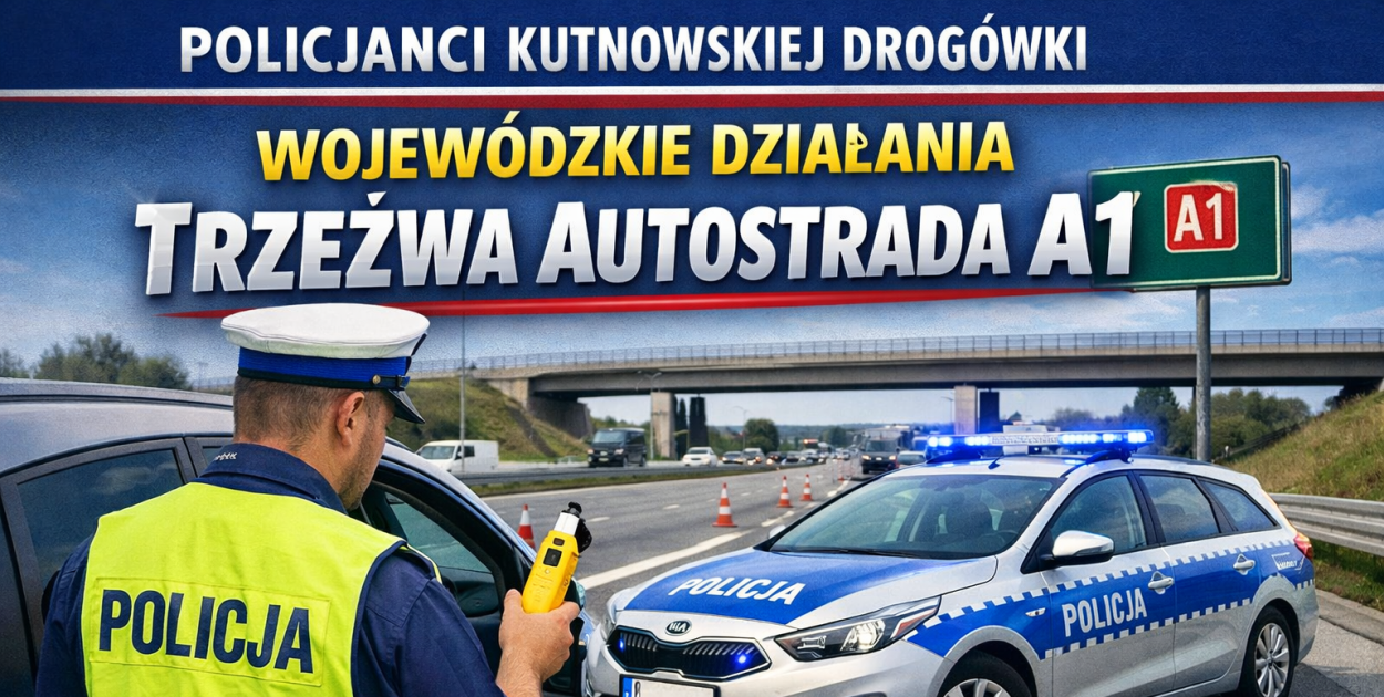 Trzeźwa Autostrada A1:  Rekordzista miał ponad promil alkoholu