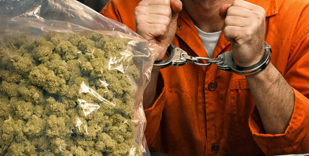 Krośniewice: Recydywista zatrzymany z marihuaną. grozi mu 15 lat za kratkami