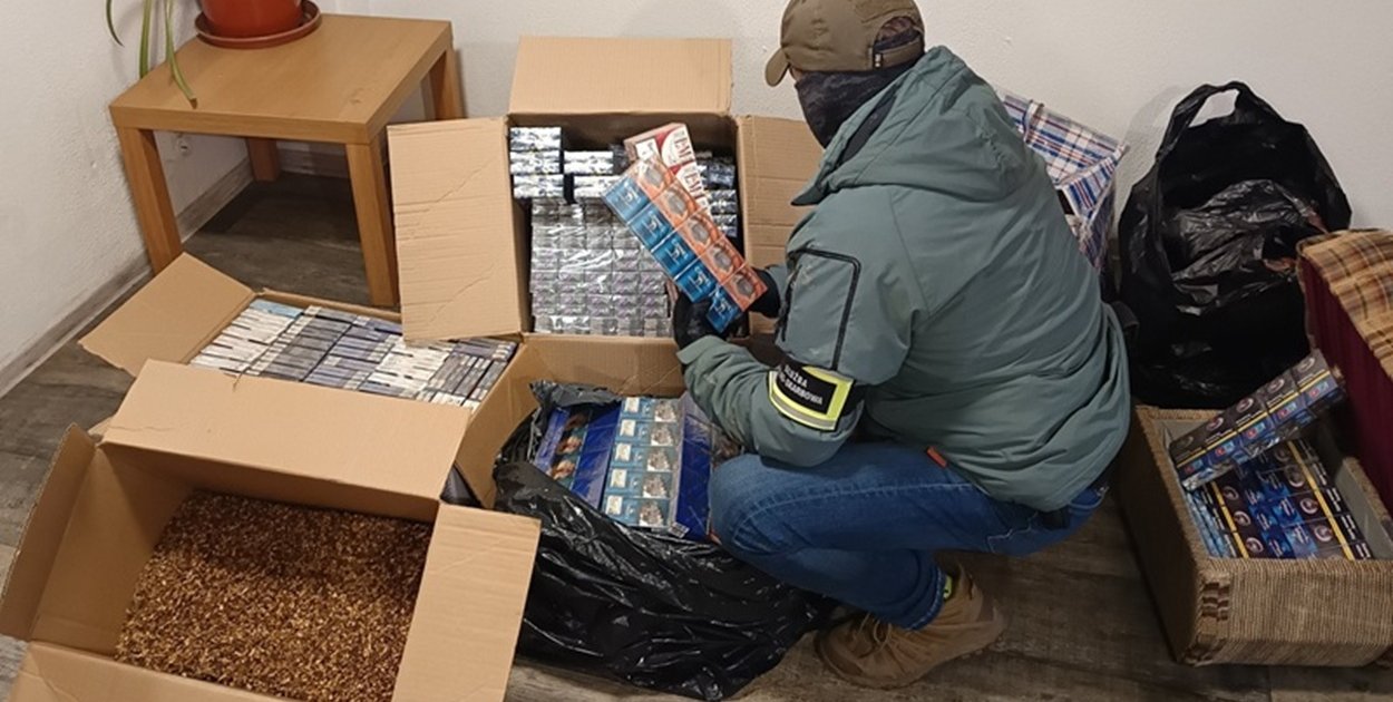 Papierosy i tytoń warte ponad 111 tys. zł przejęte przez łódzką KAS