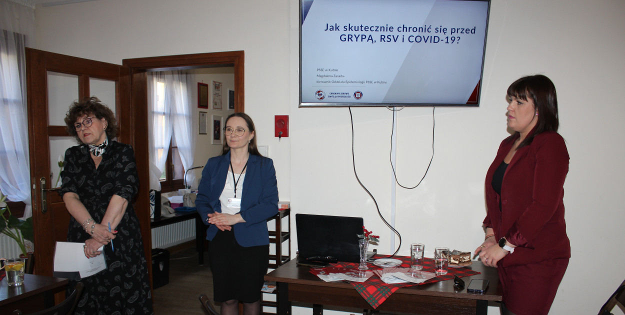 Seniorzy na spotkaniu: Jak przetrwać zimę i uniknąć chorób w tym okresie?