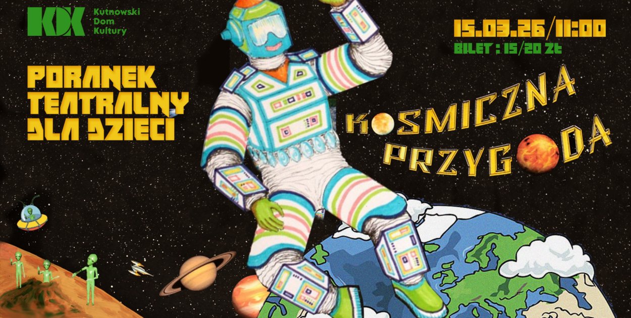 Kosmiczna przygoda – Poranek teatralny dla dzieci