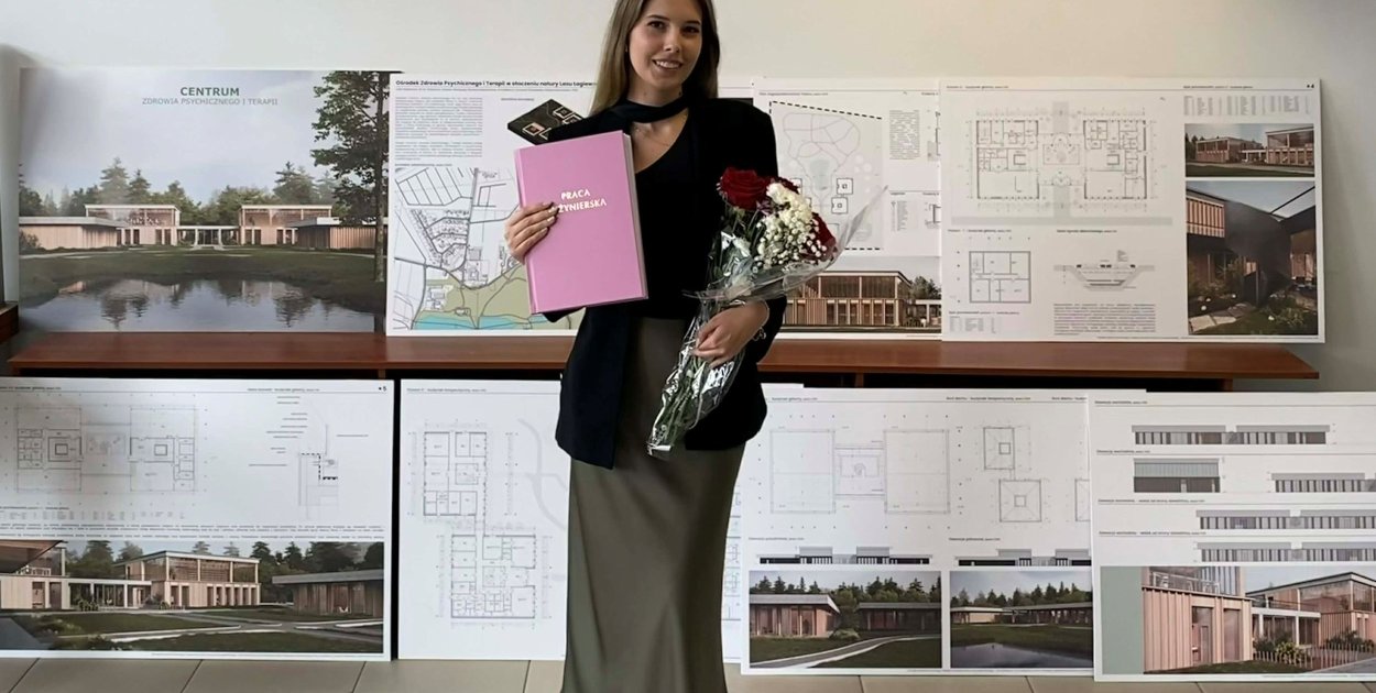 Łódzkie dla młodych. Studentka zaprojektowała ośrodek zdrowia psychicznego