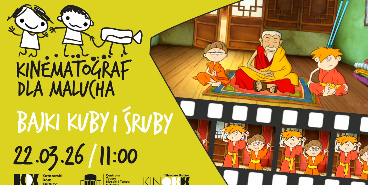 W niedzielę Kinematograf dla Malucha - Bajki Kuby i Śruby