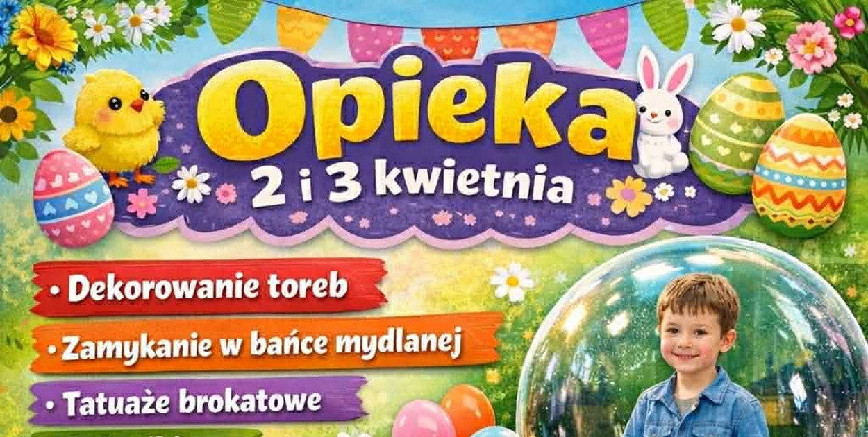 Wielkanocna przygoda dla dzieci w sali zabaw Leo! Niezapomniane chwile 2 i 3.04