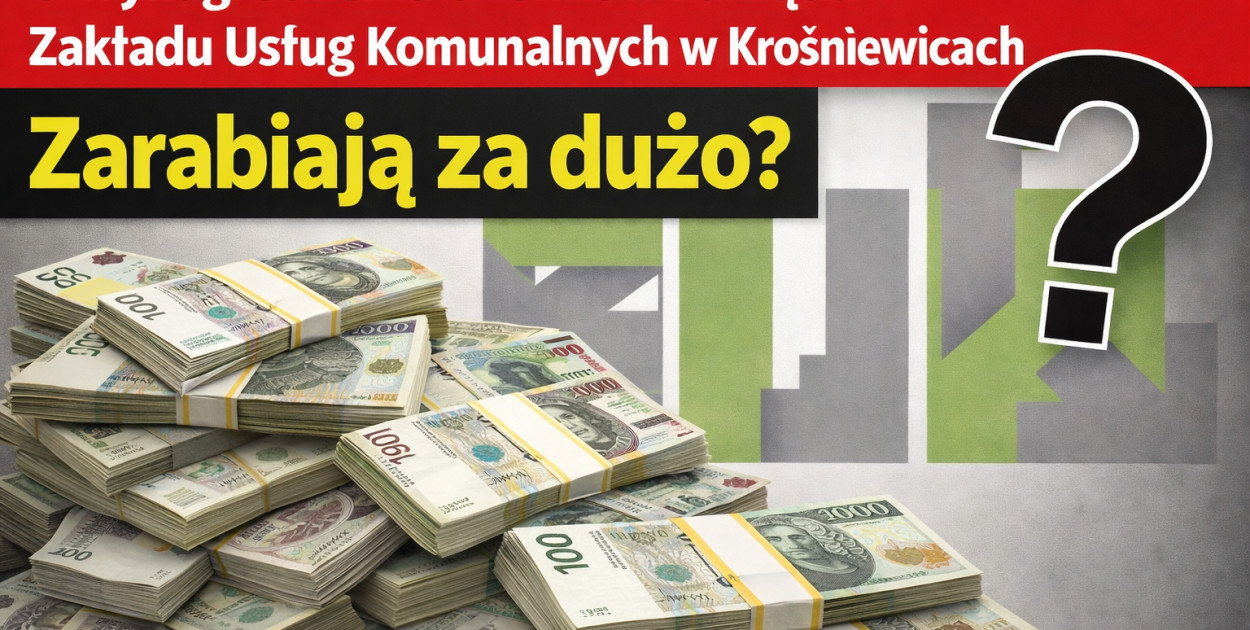 Władze ZUKu słono kosztują podatników z Krośniewic