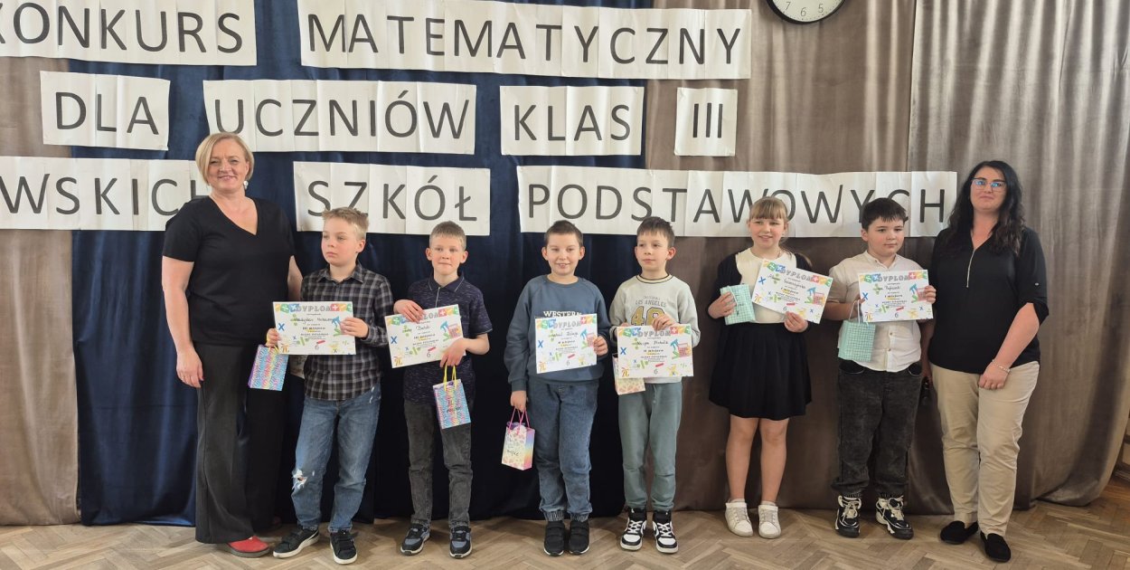 Alicja Świerczyńska i Jan Popławski najlepsi w matematyce!