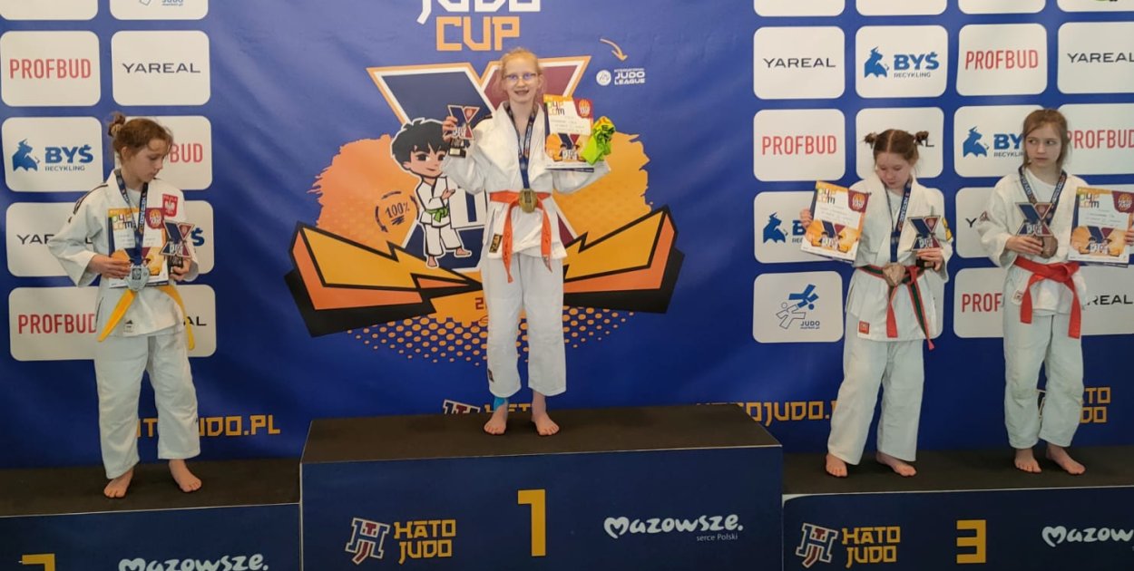 Judocy z Kutna wracają z medalami z X Hato Judo Cup